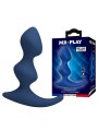 MR PLAY - PLUG ANAL AZUL ERGONÔMICO