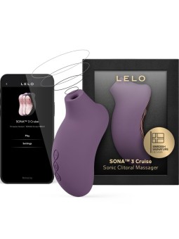 LELO - SONA 3 CRUISE SONIC CLITORAL MASSAGER PLUM