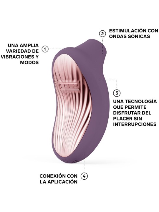 LELO - SONA 3 CRUISE SONIC CLITORAL MASSAGER PLUM