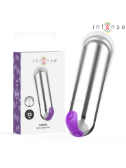 INTENSE - KAREN MINI BALA VIBRADORA 10 MODOS RECARGABLE PLATEADO