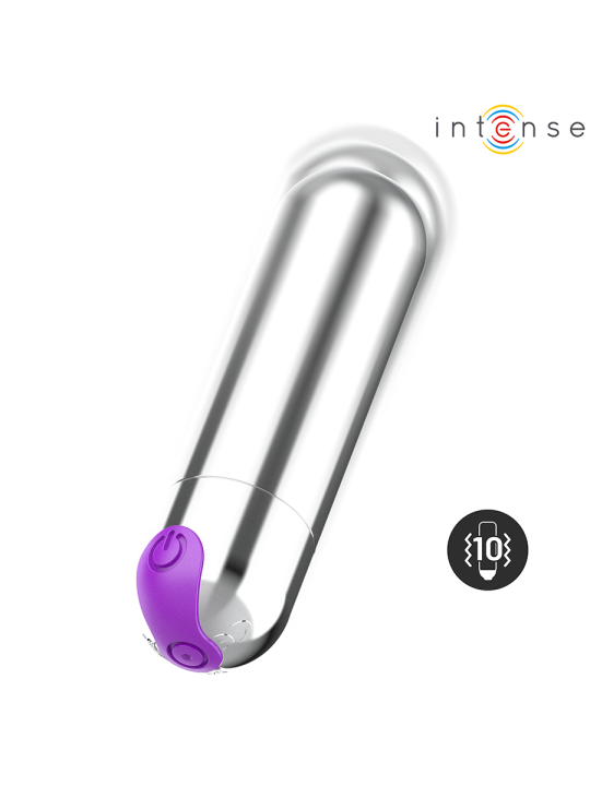 INTENSE - KAREN MINI VIBRANTE RECHARGEABLE ARGENT