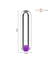 INTENSE - KAREN MINI OPLAADBARE VIBRERENDE KOGEL ZILVER