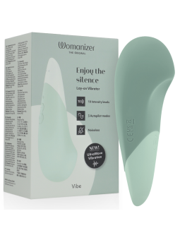 WOMANIZER - VIBE LAY-ON SILENT VIBRATOR SAGE