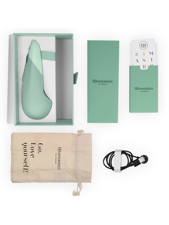 WOMANIZER - VIBE LAY-ON STILLE VIBRATOR SAGE