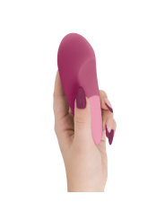 WOMANIZER - VIBE LAY-ON VIBRATORE SILENZIOSO ROSA SCURO