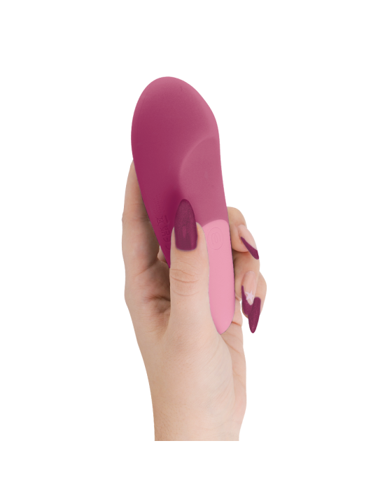 WOMANIZER - VIBE LAY-ON VIBRATORE SILENZIOSO ROSA SCURO