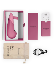 WOMANIZER - VIBE LAY-ON VIBRATORE SILENZIOSO ROSA SCURO