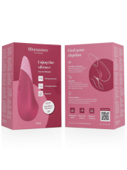 WOMANIZER - VIBE LAY-ON SILENT VIBRATOR DUSKY PINK