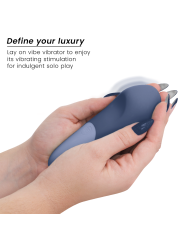 WOMANIZER - VIBE LIGGENDE VIBRATOR DONKERBLAUW