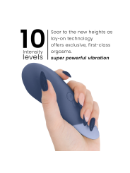 WOMANIZER - VIBE LIGGENDE VIBRATOR DONKERBLAUW