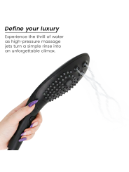 WOMANIZER - SOFFIONE DOCCIA STIMOLANTE CLITORIDEO WAVE NERO