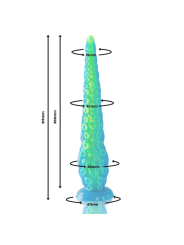 EPIC - SCYLLA FLUORESCENTE FINO TENTCULO DILDO TAMANHO GRANDE