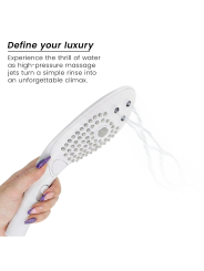 WOMANIZER - WAVE KLITORALSTIMULIERENDER DUSCHKOPF WEISS
