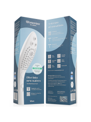 WOMANIZER - SOFFIONE DOCCIA STIMOLANTE CLITORIDEO WAVE BIANCO