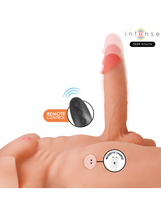 INTENSE DEEP TOUCH - MARTY TORSO CON ANO E DILDO REALISTICO CON SPINTA