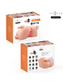 INTENSE DEEP TOUCH - MASTURBATORE VAGINALE GINGER CON EFFETTI DI ASPIR