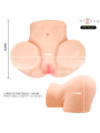 INTENSE DEEP TOUCH - GINGER VAGINALE MASTURBATOR MET ZUIG-, WARMTE-, V