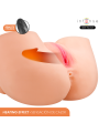 INTENSE DEEP TOUCH - GINGER VAGINALE MASTURBATOR MET ZUIG-, WARMTE-, V