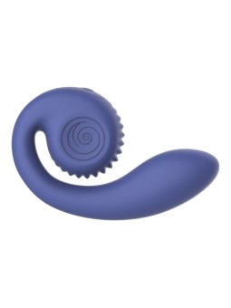 SNAIL VIBE - GIZI LITE VIBRADOR DUPLO ROXO PARA PONTO G E CLITOR