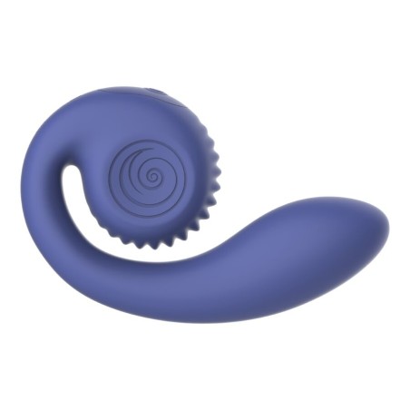 SNAIL VIBE - GIZI LITE DUBBELE G-SPOT & CLITORAL PAARSE VIBRATOR