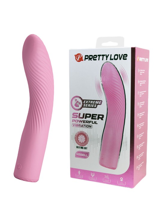 PRETTY LOVE - KISELL VIBRADOR PUNTO G ROSA