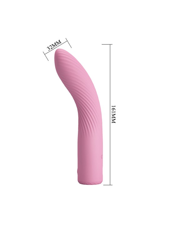 PRETTY LOVE - KISELL VIBRADOR PUNTO G ROSA