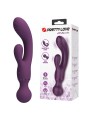 PRETTY LOVE - VIBRADOR ROXO PARA PONTO G, VERSÁTIL E COMPLETO