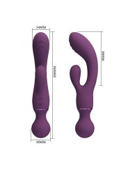 PRETTY LOVE - VEELZIJDIGE PAARSE G-SPOT VIBRATOR