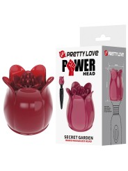 PRETTY LOVE - SECRET GARDEN PINK MASSAGEKOPF