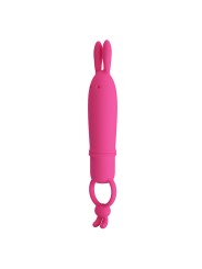 PRETTY LOVE - DELIA RABBIT VIBRATOR MET WEERSTANDSRING