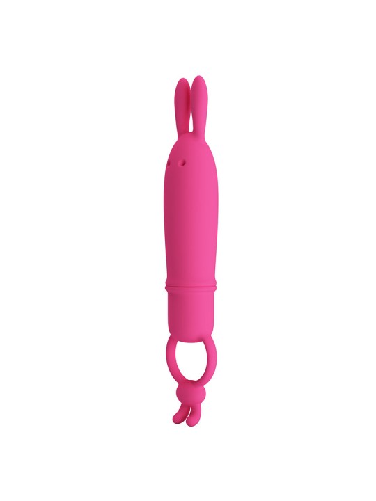 PRETTY LOVE - DELIA RABBIT VIBRATOR MET WEERSTANDSRING