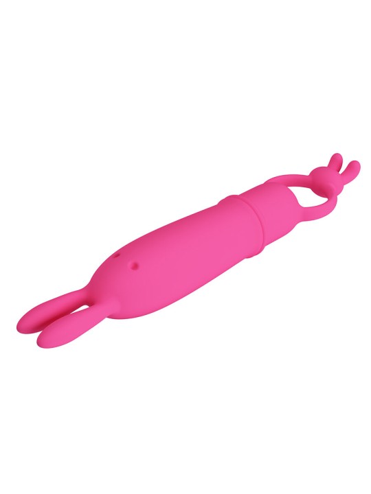PRETTY LOVE - DELIA RABBIT VIBRATOR MET WEERSTANDSRING