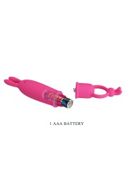 PRETTY LOVE - DELIA RABBIT VIBRATOR MIT WIDERSTANDSRING