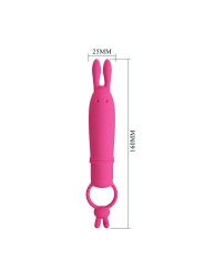 PRETTY LOVE - DELIA RABBIT VIBRATOR MIT WIDERSTANDSRING