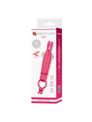 PRETTY LOVE - DELIA RABBIT VIBRATOR WITH RESISTANCE RING