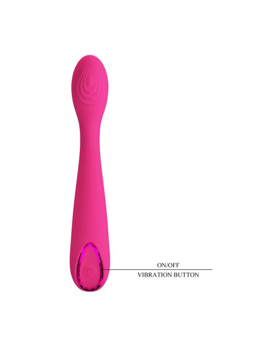 PRETTY LOVE - JESSICA VIBRATEUR ROSE HAUTE PUISSANCE