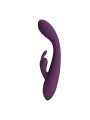 PRETTY LOVE - EMMA VIBRADOR CON ESTIMULADOR RABBIT MORADO