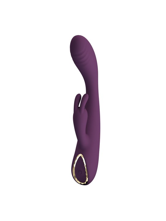 PRETTY LOVE - EMMA RABBIT LILA VIBRATOR MIT STIMULATOR