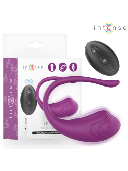 INTENSE - OLIVIA HUEVO VIBRADOR MORADO CONTROL REMOTO