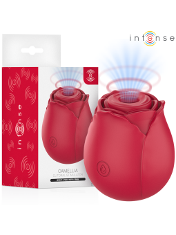 INTENSE - CAMELLIA CLITORAL SUCTION ROSE VAN WAVES BORDEAUX