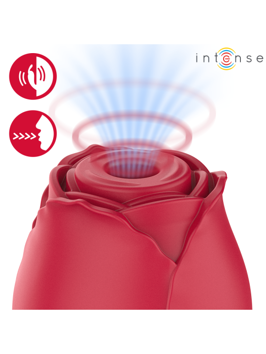 INTENSE - CAMELLIA CLITORAL SUCTION ROSE VAN WAVES BORDEAUX