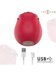 INTENSE - CAMELLIA CLITORAL SUCTION ROSE VAN WAVES BORDEAUX