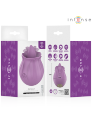 INTENSE - AZALEA FLOWER CLIT STIMULATING 10 VIBRATIONS PURPLE