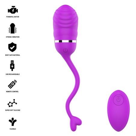 INTENSE - SOOKIE ŒUF VIBRANT À TÉLÉCOMMANDE VIOLET