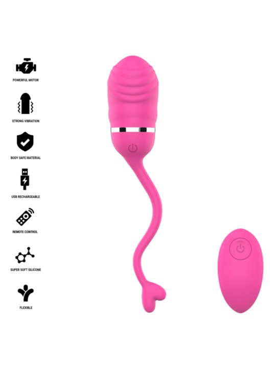 INTENSE - SOOKIE FERNBEDIENUNGS-VIBRATIONSEI ROSA