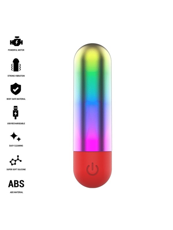 INTENSE - DEBBIE RAINBOW CLITORIS VIBRATÓRIO BULLET