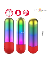 INTENSE - DEBBIE RAINBOW CLITORIS VIBRATÓRIO BULLET