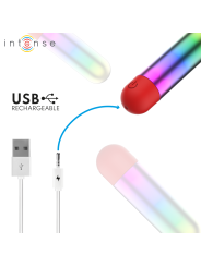 INTENSE - DEBBIE PROIETTILE VIBRANTE PER CLITORIDE RAINBOW
