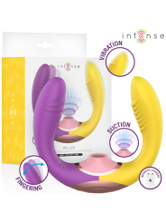 INTENSE - WILLOW STIMOLATORE A VIBRAZIONE E ASPIRAZIONE 3 IN 1
