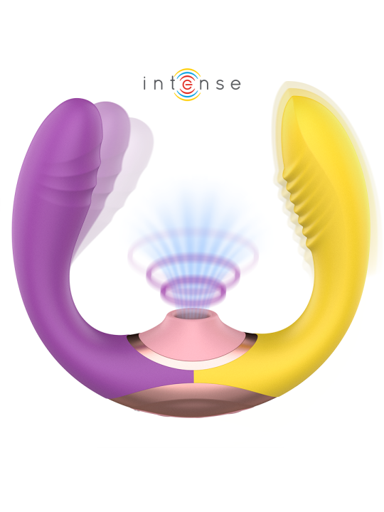 INTENSE - WILLOW STIMOLATORE A VIBRAZIONE E ASPIRAZIONE 3 IN 1
